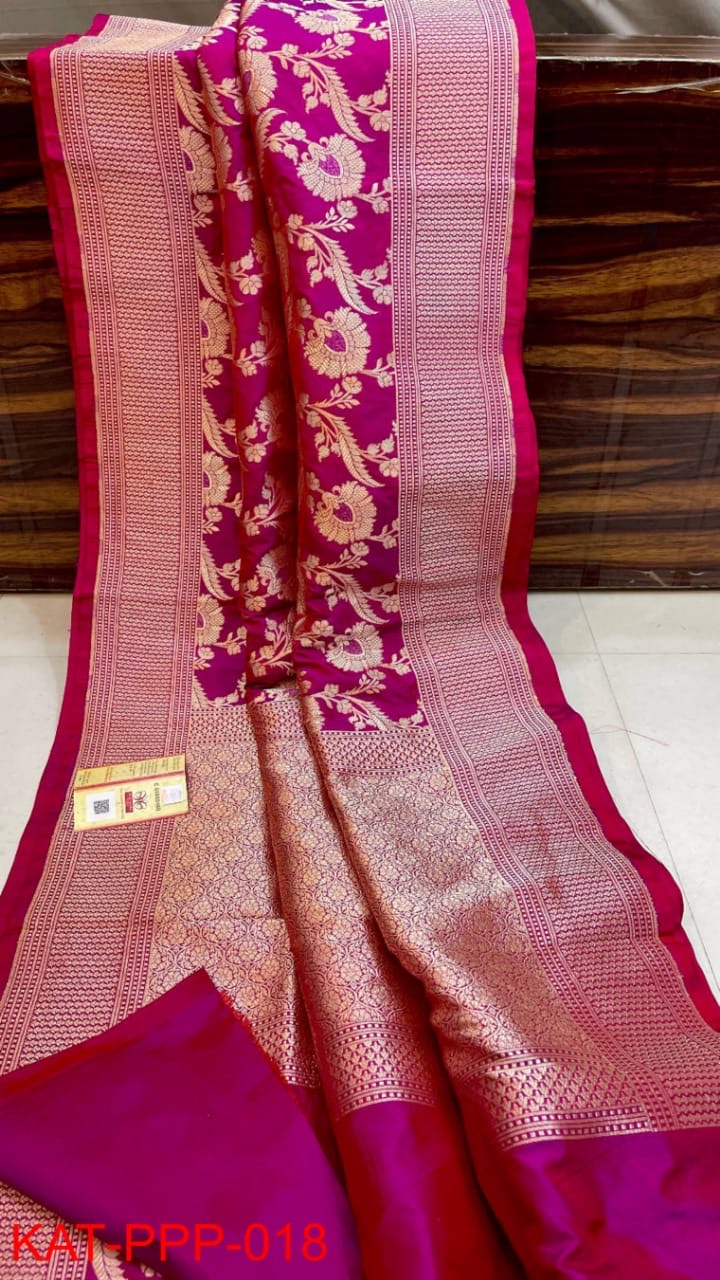 Banarasi Katan silk saree