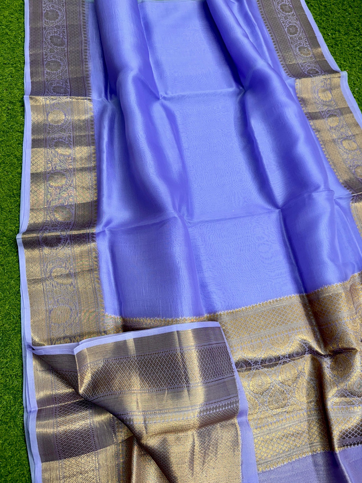 Kora organza saree