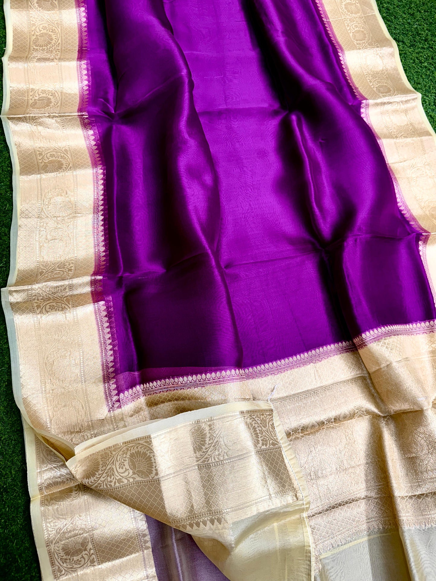 Kora organza saree